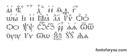 Überblick über die Schriftart PochaevskKucs