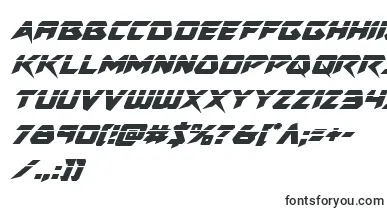  Skirmisherlaserital font