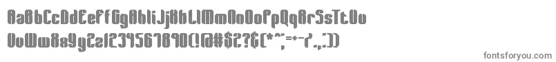 WagerLostBrk-Schriftart – Graue Schriften auf weißem Hintergrund