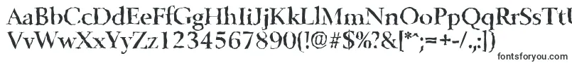 Шрифт BelfastrandomMediumRegular – античные шрифты