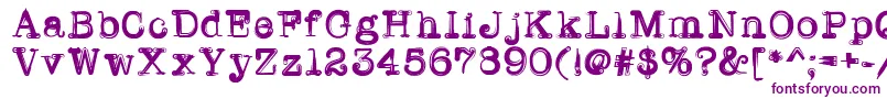 Writerline Font – Purple Fonts