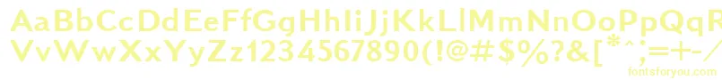 Kudrashovsansctt Font – Yellow Fonts