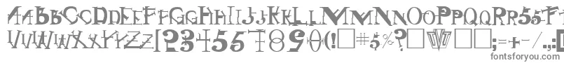 Шрифт SingothicRegular – серые шрифты