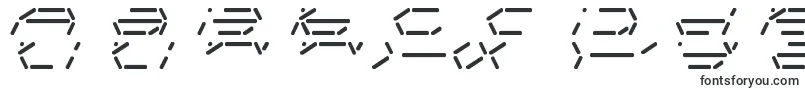 Шрифт FifteenSegmentRushMonoLdr – шрифты для Corel Draw