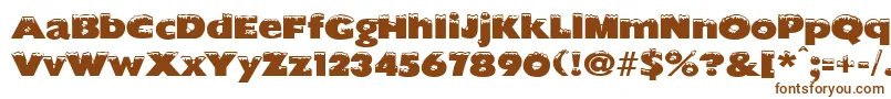 ChilledRegular Font – Brown Fonts