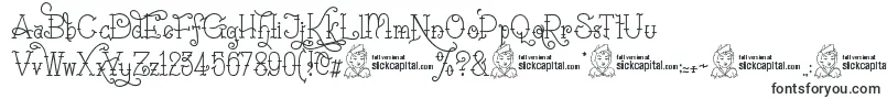 Шрифт SailoretteTattoo – надписи красивыми шрифтами
