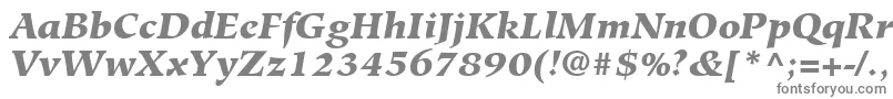 Saiba mais sobre a fonte HiroshigeLtBlackItalic Fonte HiroshigeLtBlackItalic – fontes cinzas em um fundo branco