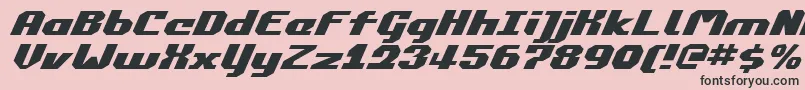 Commonv2ei Font – Black Fonts on Pink Background