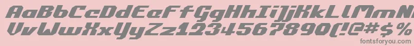 Commonv2ei Font – Gray Fonts on Pink Background