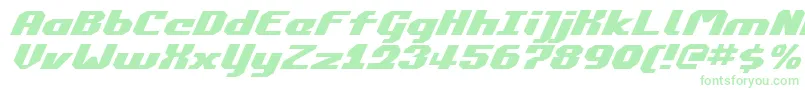 Commonv2ei Font – Green Fonts on White Background