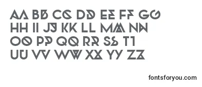 Review of the TwofacedBold Font