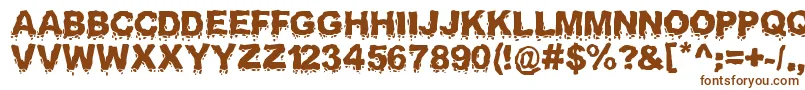 Landslide Font – Brown Fonts
