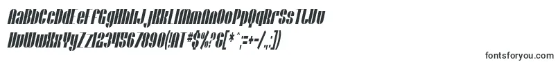 Шрифт SfBaroquesqueExtendedOblique – очень узкие шрифты