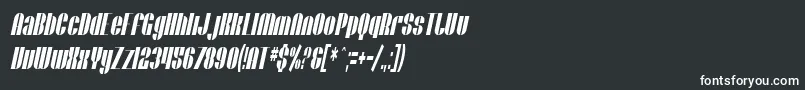 SfBaroquesqueExtendedOblique Font – White Fonts