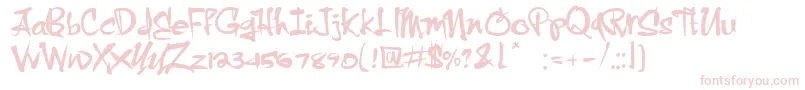 Weitere Informationen zur CrazyBrush-Schriftart CrazyBrush-Schriftart – Rosa Schriften