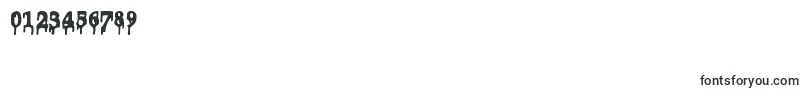 Cocaine Font – Fonts for Numbers and Digits