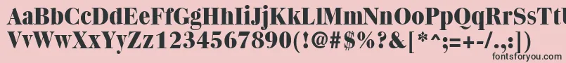 More about Quantasextrabold Font Quantasextrabold Font – Black Fonts on Pink Background