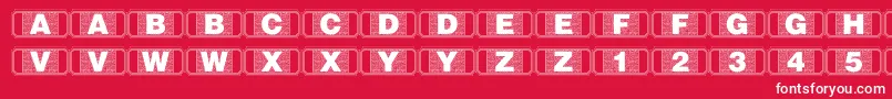 More about Stagtickets Font Stagtickets Font – White Fonts on Red Background