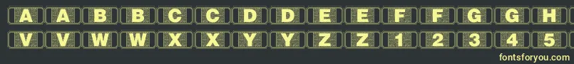 More about Stagtickets Font Stagtickets Font – Yellow Fonts on Black Background