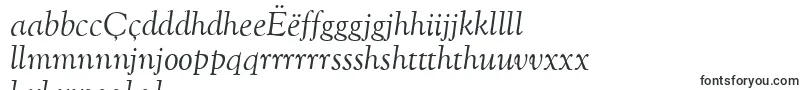 OflgoudystmttItalic-Schriftart – nyanja Schriften