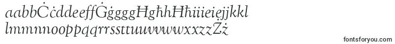 Czcionka OflgoudystmttItalic – maltańskie czcionki