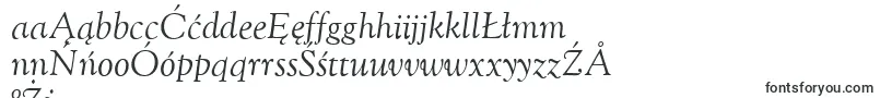 Czcionka OflgoudystmttItalic – polskie czcionki