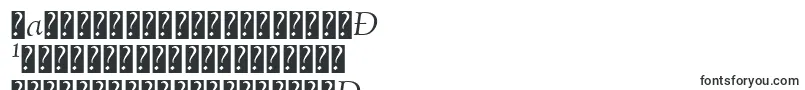 Czcionka OflgoudystmttItalic – kirgiskie czcionki