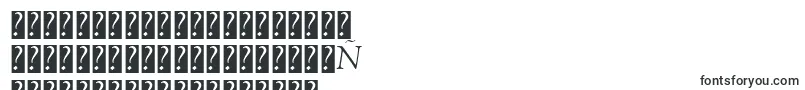 Czcionka OflgoudystmttItalic – serbskie czcionki