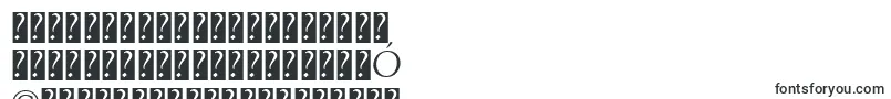 Czcionka OflgoudystmttItalic – ujgurskie czcionki