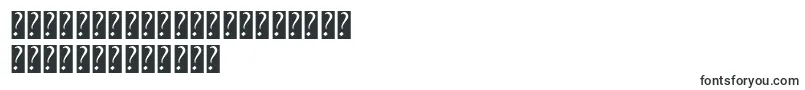 Czcionka OflgoudystmttItalic – malajskie czcionki