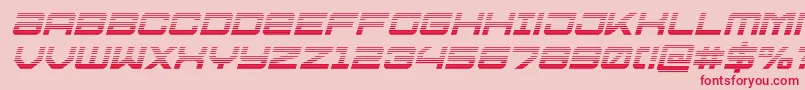 Ussdallasgradital Font – Red Fonts on Pink Background