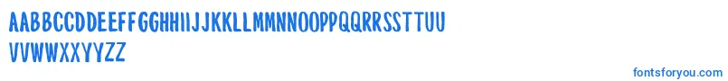 MouthpieceFreeForPersonalUseOnly Font – Blue Fonts