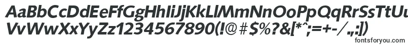 SaxonyserialBolditalic Font – Fonts for Profile Headers