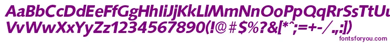 SaxonyserialBolditalic Font – Purple Fonts