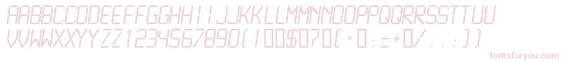 LcdmonoLight Font – Pink Fonts