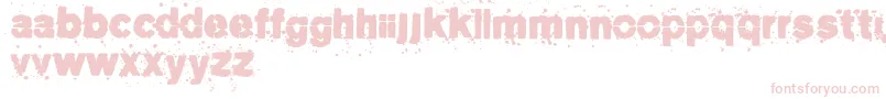 PeeOnYourFace Font – Pink Fonts on White Background