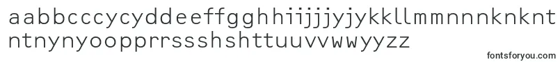 OcrfLightosfc-Schriftart – ruandische Schriften