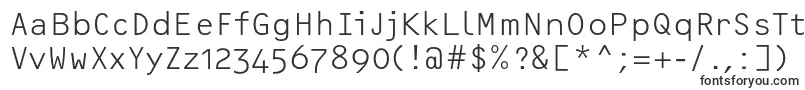 OcrfLightosfc Font – OTF Fonts