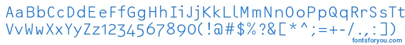 OcrfLightosfc Font – Blue Fonts