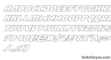  Ninjagardenoutital font