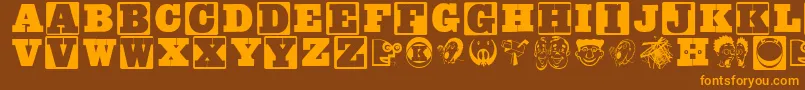 Más sobre la fuente Axelswoodtypesmk fuente Axelswoodtypesmk – Fuentes Naranjas Sobre Fondo Marrón