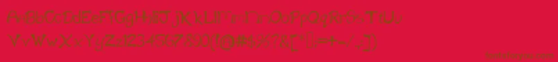 Подробнее о шрифте Klainefont Шрифт Klainefont – коричневые шрифты на красном фоне