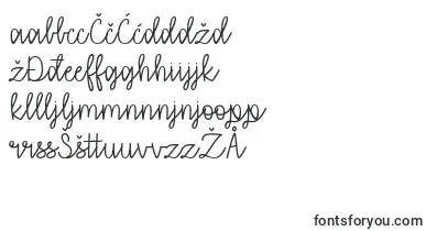 ThatILoveYouTtf font – bosnian Fonts
