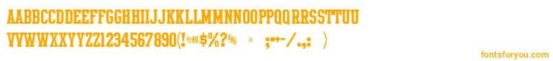 IntramuralJl Font – Orange Fonts