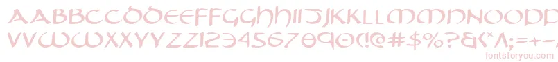 Tristrame Font – Pink Fonts on White Background