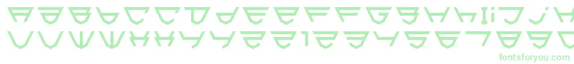 Шрифт Html5Shield – зелёные шрифты
