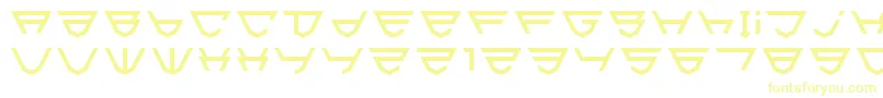 フォントHtml5Shield – 白い背景に黄色の文字