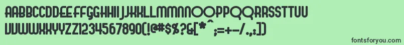 More about EvelynBold Font EvelynBold Font – Black Fonts on Green Background