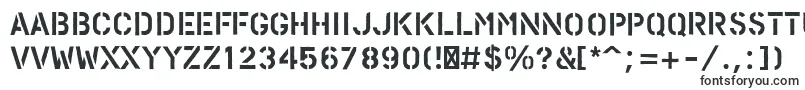 PfstampsproRough Font – Soldier Fonts