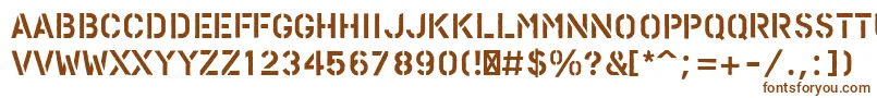 PfstampsproRough Font – Brown Fonts